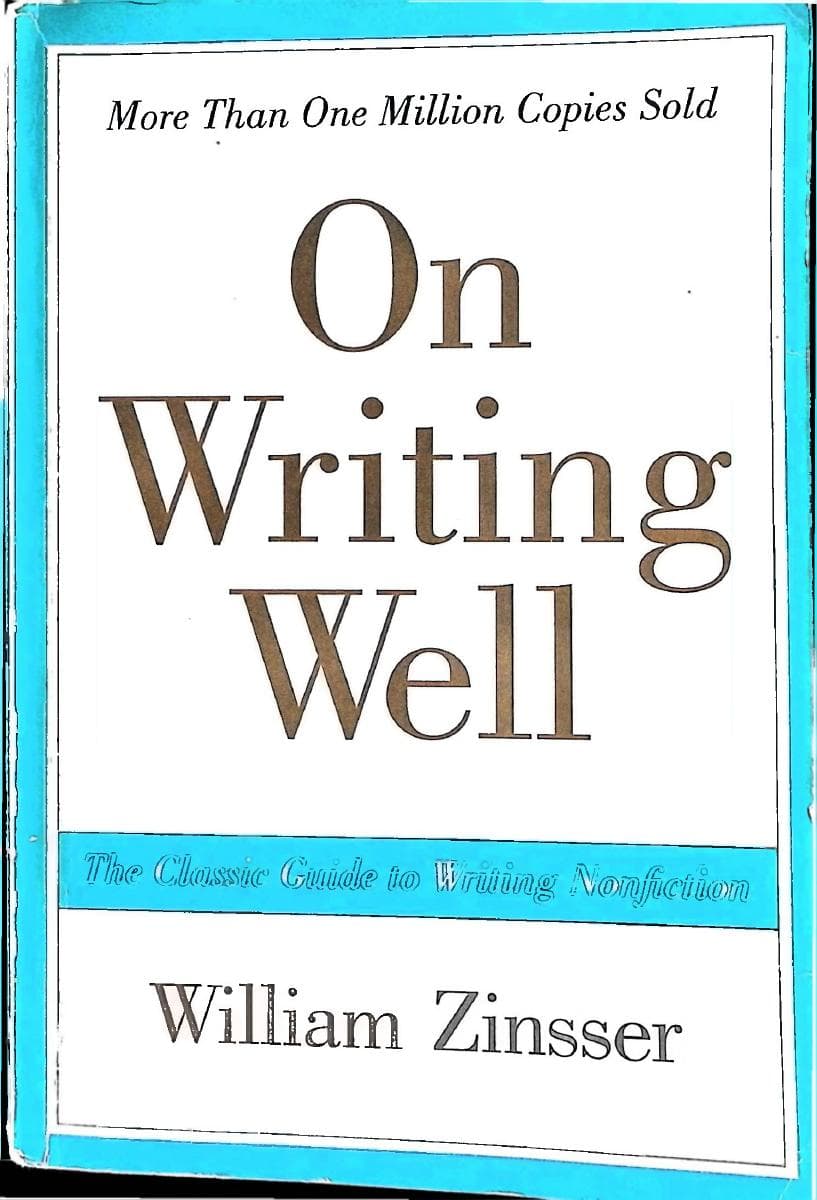 Bìa On Writing Well trong bộ sách mẫu Papyrus đã số hóa