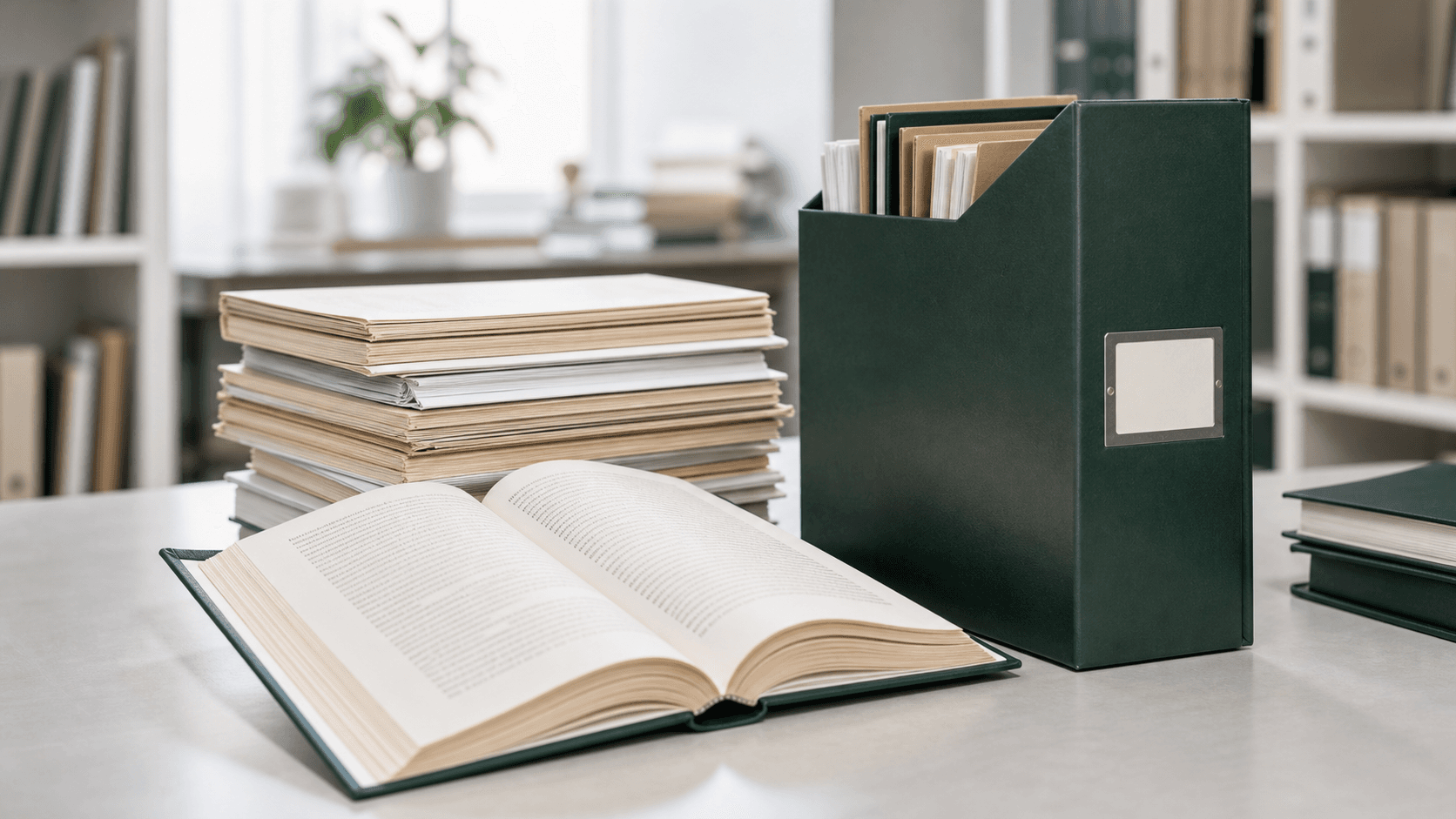 Sách và tài liệu được chuẩn bị để Papyrus nhận và số hóa